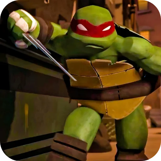 🐢 Стикер «Raphael» для Telegram