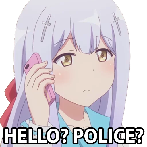 👮 Стикер «Raphiel Ainsworth Shiraha» для Telegram