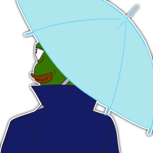 ☂ Стикер «Rare Pepe Party» для Telegram