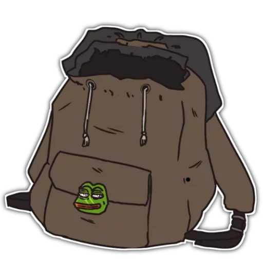 🎒 Стикер «Rare Pepe Party» для Telegram