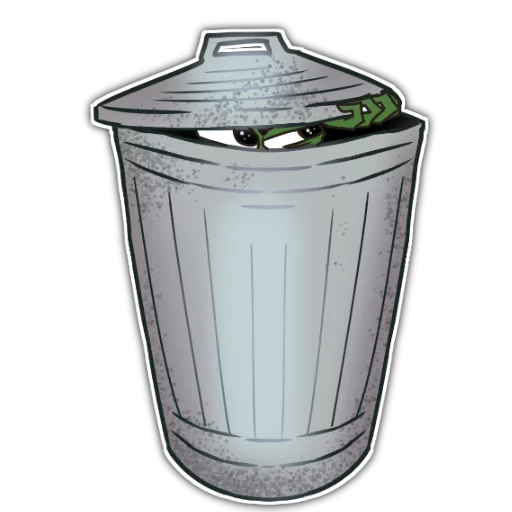 🗑 Стикер «Rare Pepe Party» для Telegram