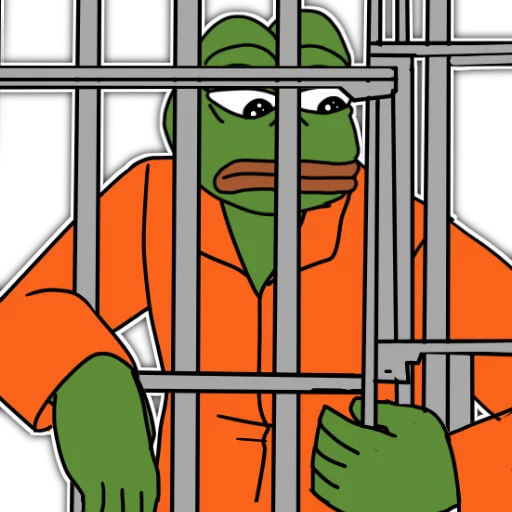 😥 Стикер «Rare Pepe Party» для Telegram