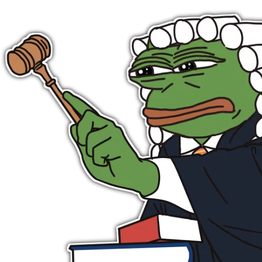 😑 Стикер «Rare Pepe Party» для Telegram