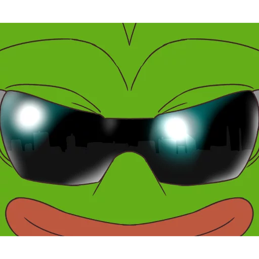 😎 Стикер «Rare Pepe Party» для Telegram