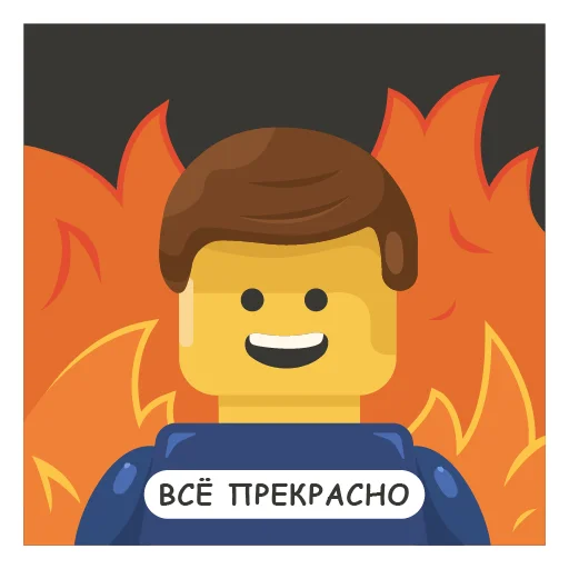 🔥 Стикер «Рари Брик» для Telegram