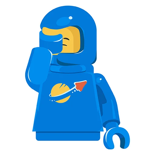 🤦‍♀️ Стикер «Рари Брик» для Telegram
