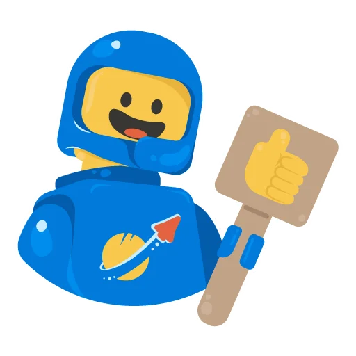 Стикерпак Рари Брик для Telegram