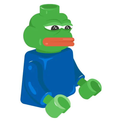 😞 Стикер «Рари Брик» для Telegram