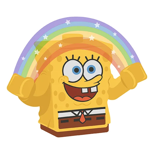 🌈 Стикер «Рари Брик» для Telegram