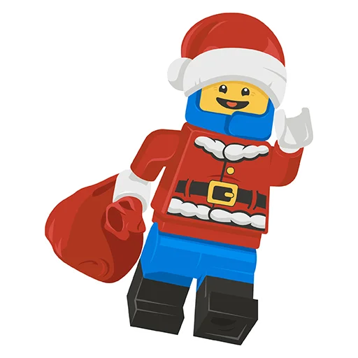 🎅 Стикер «Рари Брик» для Telegram