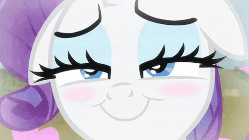 😏 Стикер «Rarity animated» для Telegram