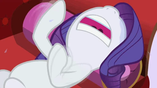 😭 Стикер «Rarity animated» для Telegram