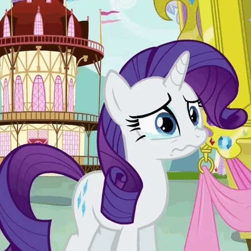 😭 Стикер «Rarity animated» для Telegram