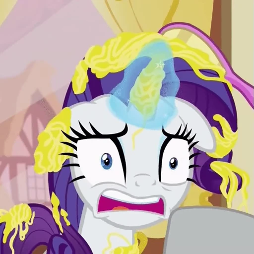 😵‍💫 Стикер «Rarity animated» для Telegram