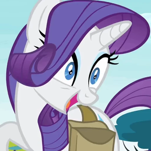 😬 Стикер «Rarity animated» для Telegram