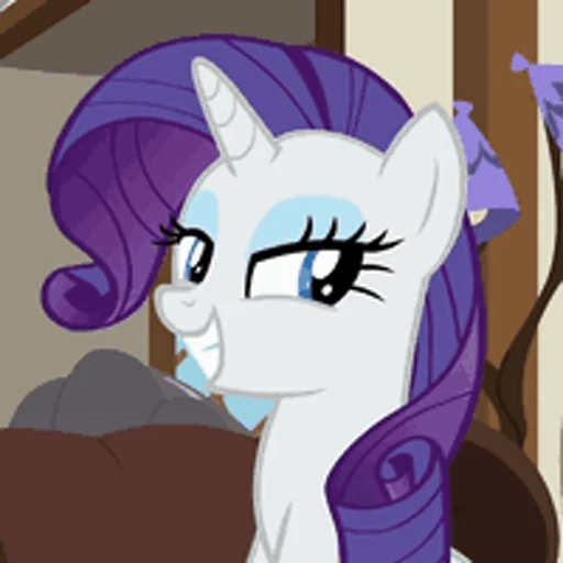 Стикерпак Rarity animated для Telegram