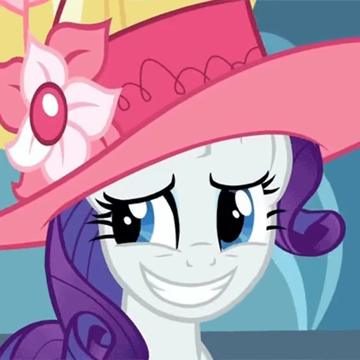 😬 Стикер «Rarity animated» для Telegram