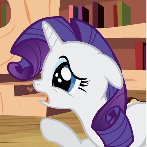 🥺 Стикер «Rarity animated» для Telegram