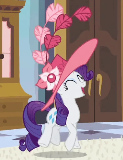 😄 Стикер «Rarity animated» для Telegram