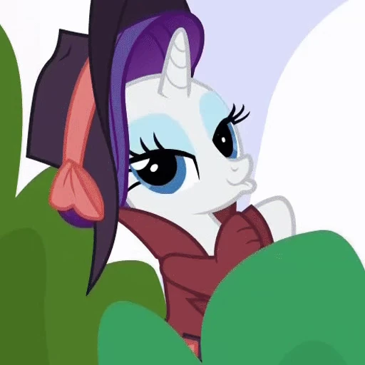 😏 Стикер «Rarity animated» для Telegram