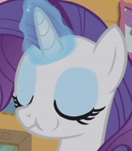 😌 Стикер «Rarity animated» для Telegram