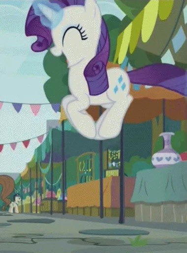 😄 Стикер «Rarity animated» для Telegram