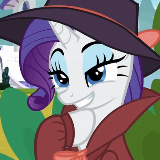 😏 Стикер «Rarity animated» для Telegram