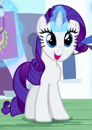 😃 Стикер «Rarity animated» для Telegram