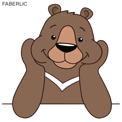 ☺️ Стикер «Малиновые мишки» для Telegram