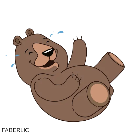 😂 Стикер «Малиновые мишки» для Telegram