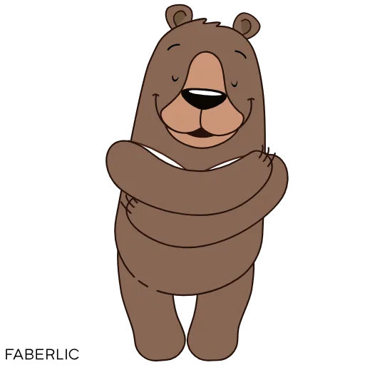 🤗 Стикер «Малиновые мишки» для Telegram