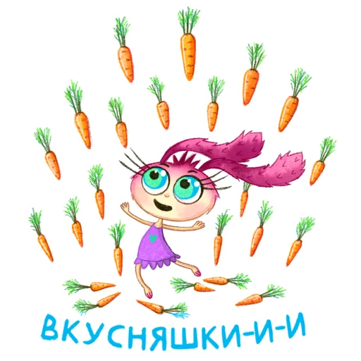 🤩 Стикер «Funny Bunny» для Telegram
