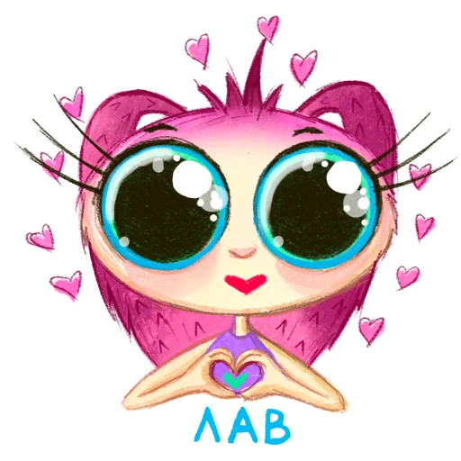 😍 Стикер «Funny Bunny» для Telegram