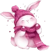 🐰 Эмодзи «малиновые сны» для Telegram
