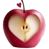 🍎 Эмодзи «малиновые сны» для Telegram