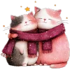 🐱 Эмодзи «малиновые сны» для Telegram