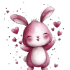 🐰 Эмодзи «малиновые сны» для Telegram
