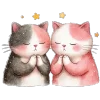 🐱 Эмодзи «малиновые сны» для Telegram
