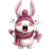 🐰 Эмодзи «малиновые сны» для Telegram