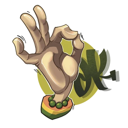 👌 Стикер «Rasta Stickers» для Telegram