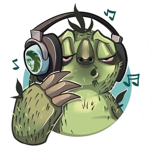 🎼 Стикер «Rasta Stickers» для Telegram