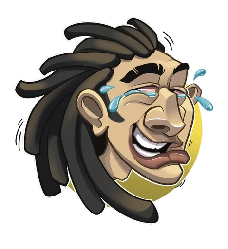 😂 Стикер «Rasta Stickers» для Telegram