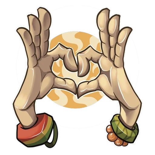❤️ Стикер «Rasta Stickers» для Telegram