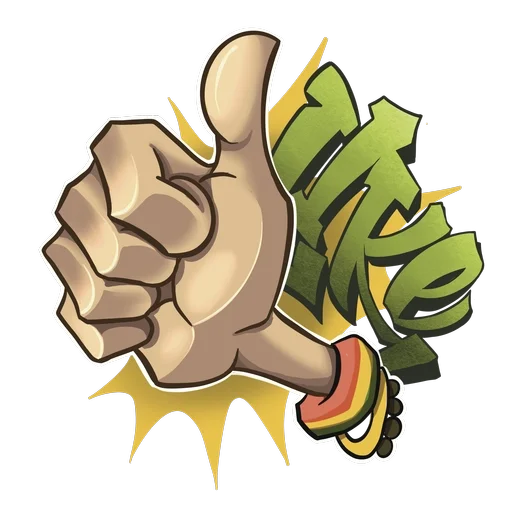 👍 Стикер «Rasta Stickers» для Telegram