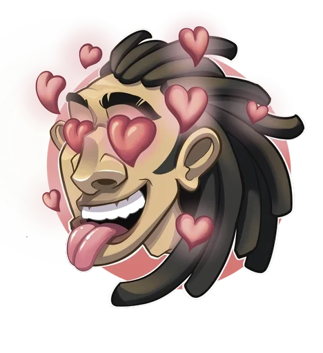 🥰 Стикер «Rasta Stickers» для Telegram