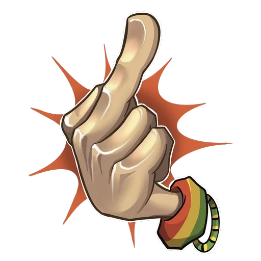 🖕 Стикер «Rasta Stickers» для Telegram