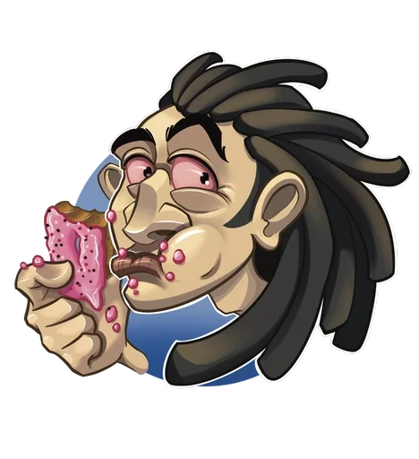 😳 Стикер «Rasta Stickers» для Telegram