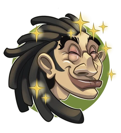 ☺️ Стикер «Rasta Stickers» для Telegram