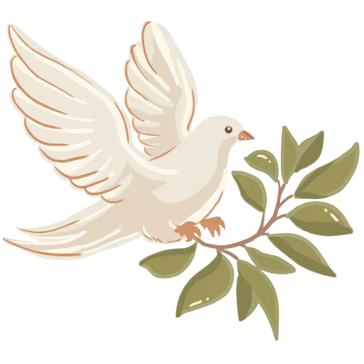 🕊 Эмодзи «Расти свою веру» для Telegram