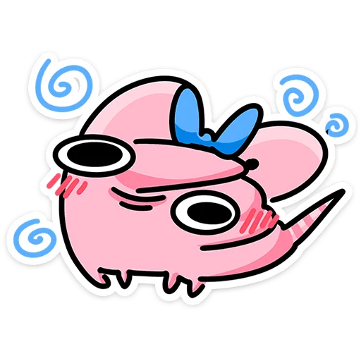 🐭 Стикер «Крыса Кристина» для Telegram